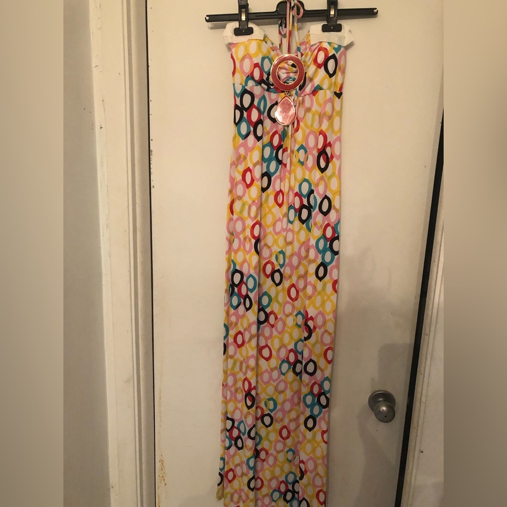 Limitè multicolour maxi dress